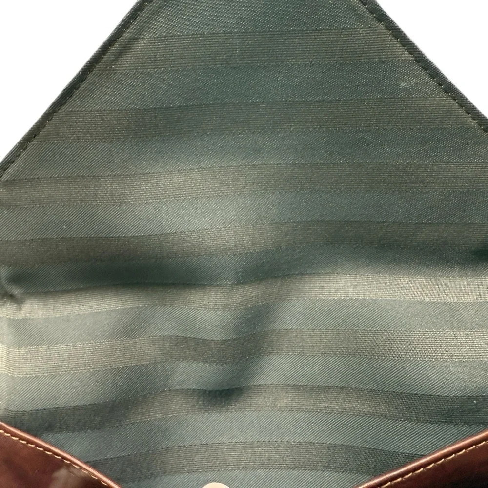 Spotligh06 Chic Brown Leather Women's Clutch Wallet